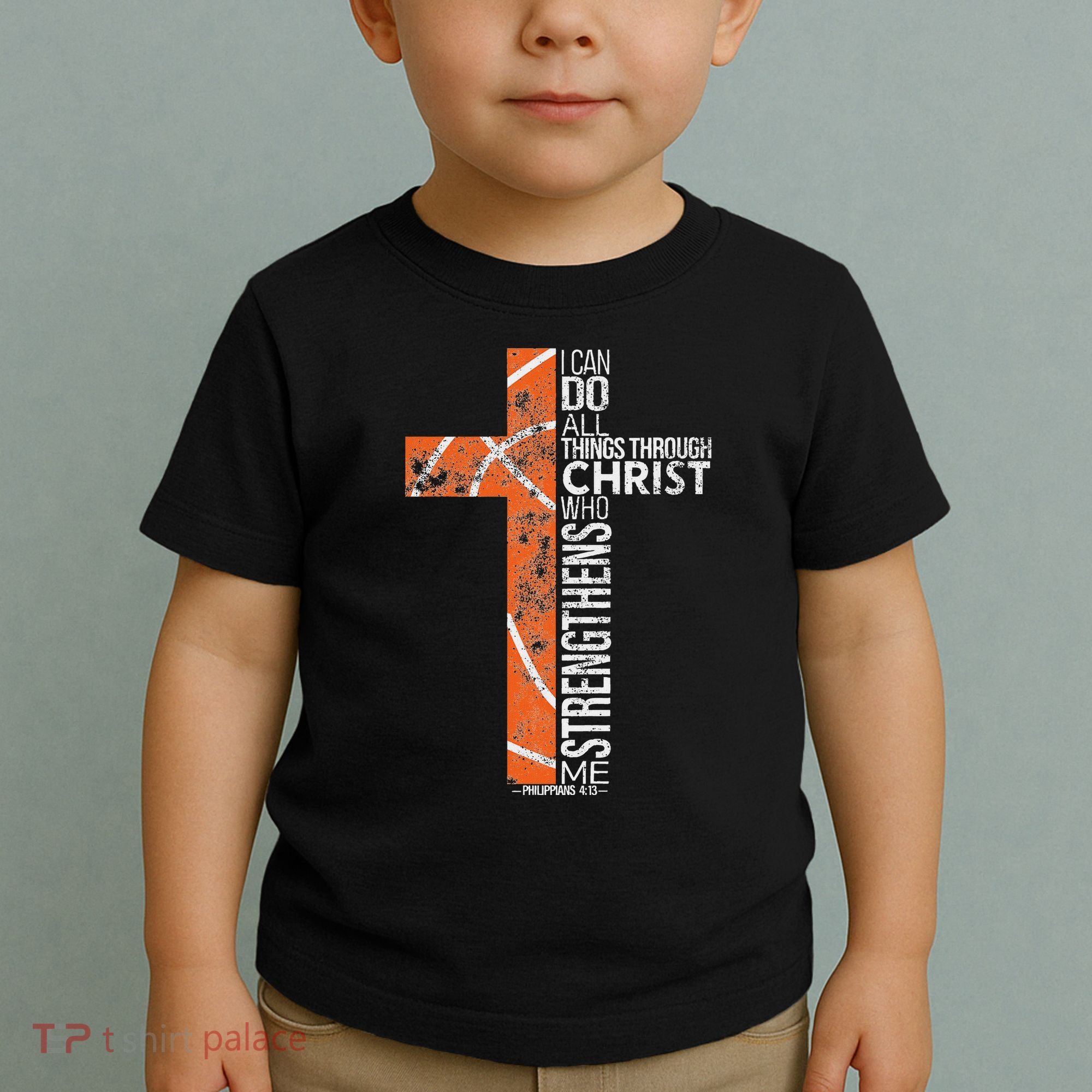 Christian Basketball Player Religious Team Coach Toddler T-Shirt