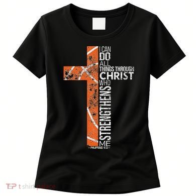 Christian Basketball Player Religious Team Coach Women's T-Shirt