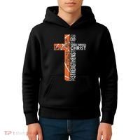 Christian Basketball Player Religious Team Coach Kids Hoodie thumb 4
