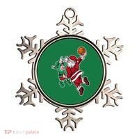 Christmas Basketball Player Santa Claus Dunk Xmas Ornament thumb 0