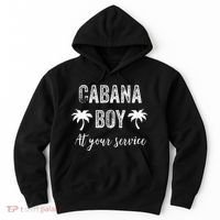 Cabana Boy Pool Party Bartender Hoodie thumb 0