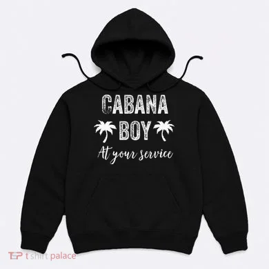 Cabana Boy Pool Party Bartender Hoodie