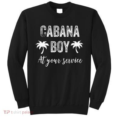 Cabana Boy Pool Party Bartender Sweatshirt