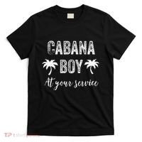 Cabana Boy Pool Party Bartender T-Shirt thumb 0