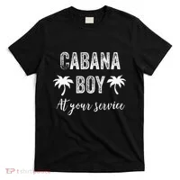 Cabana Boy Pool Party Bartender T-Shirt thumb 0