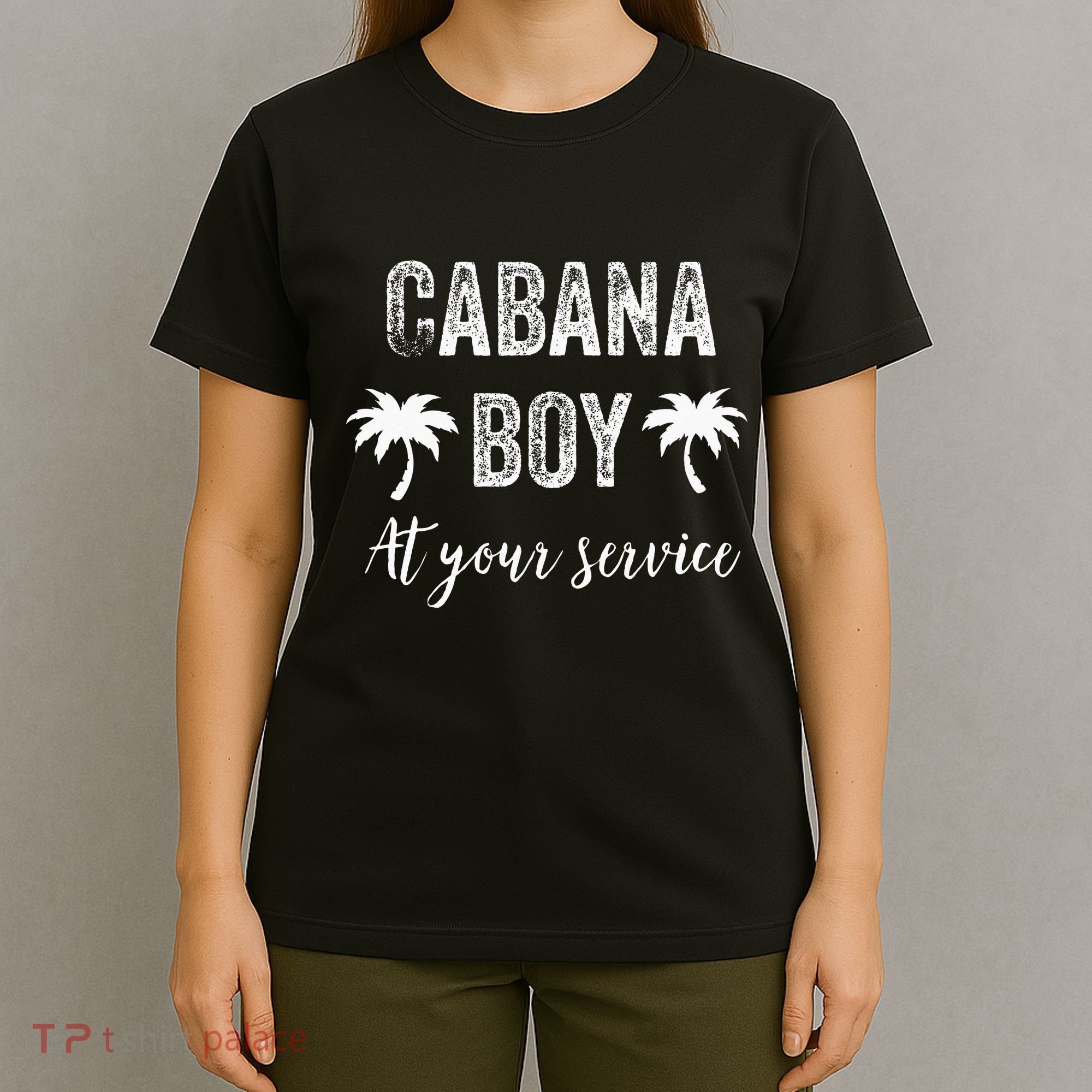 Cabana Boy Pool Party Bartender T-Shirt