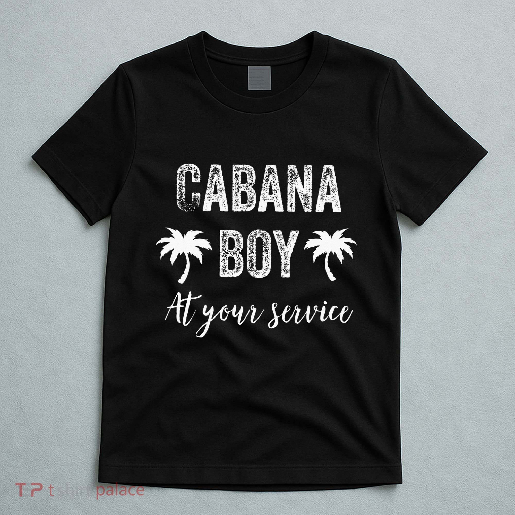 Cabana Boy Pool Party Bartender T-Shirt