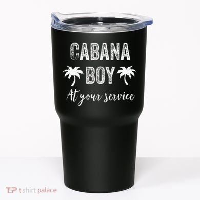 Cabana Boy Pool Party Bartender Tumbler