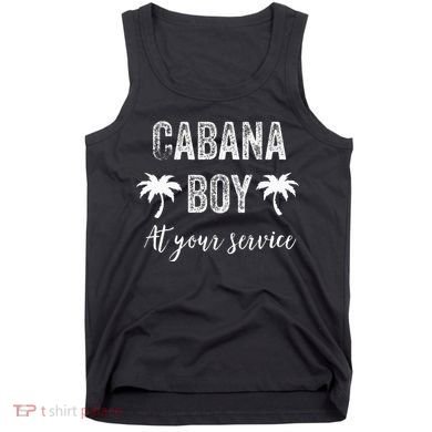 Cabana Boy Pool Party Bartender Tank Top
