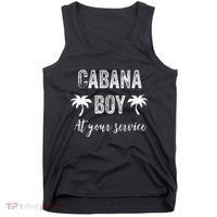 Cabana Boy Pool Party Bartender Tank Top thumb 0