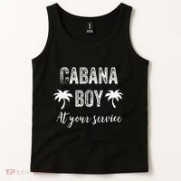 Cabana Boy Pool Party Bartender Tank Top thumb 2