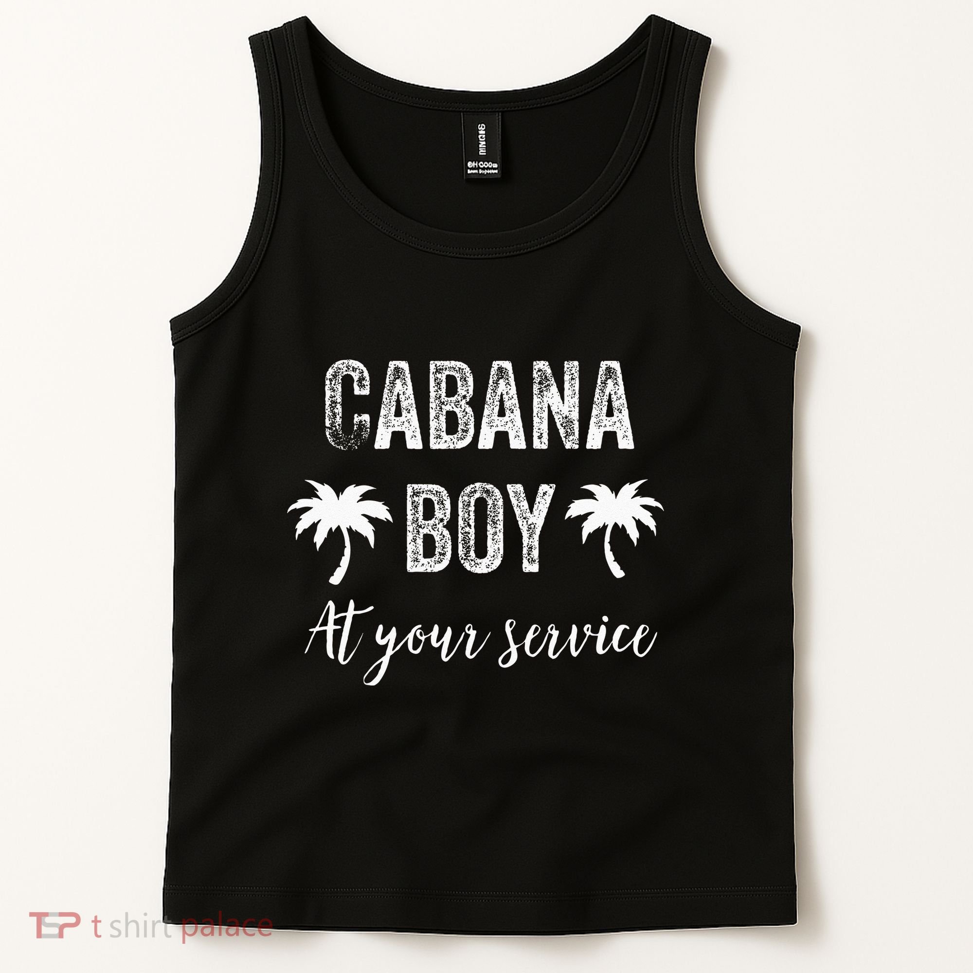 Cabana Boy Pool Party Bartender Tank Top