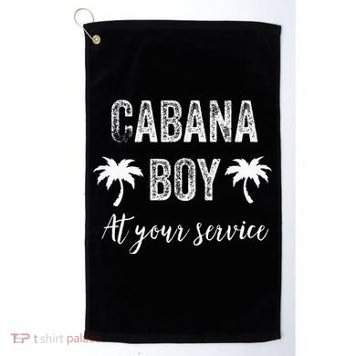 Cabana Boy Pool Party Bartender Golf Towel