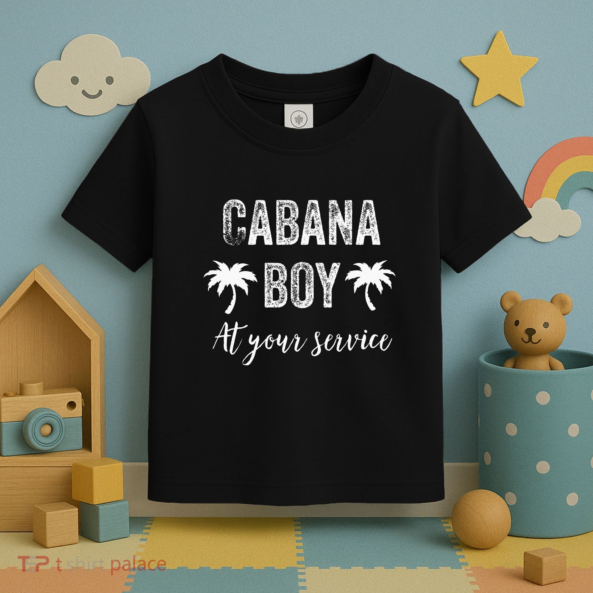 Cabana Boy Pool Party Bartender Toddler T-Shirt