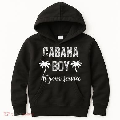 Cabana Boy Pool Party Bartender Kids Hoodie