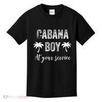 Cabana Boy Pool Party Bartender Kids T-Shirt thumb 0