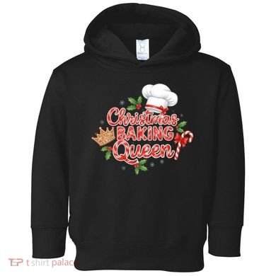 Christmas Baking Queen Toddler Hoodie