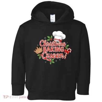 Christmas Baking Queen Toddler Hoodie