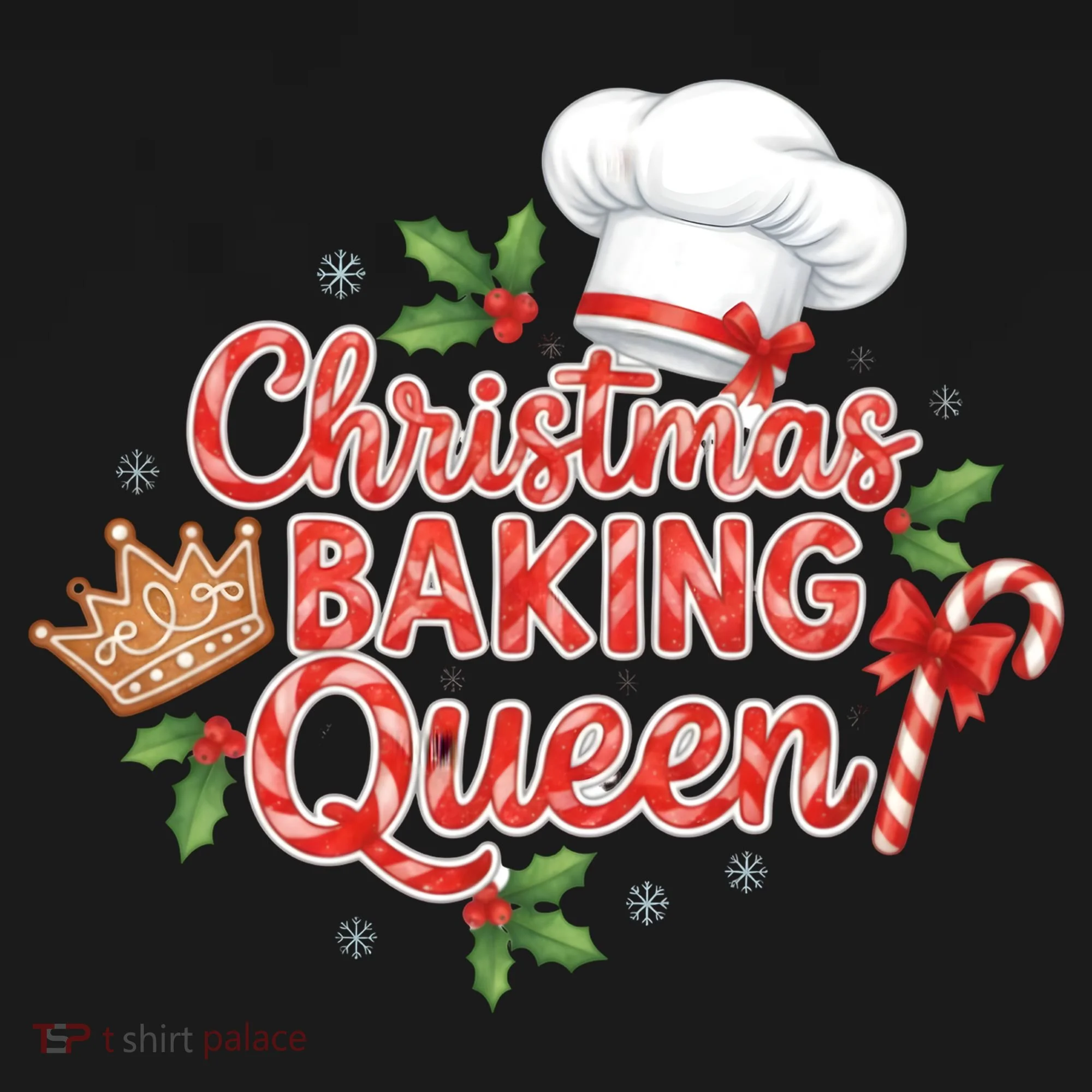 Christmas Baking Queen Toddler Hoodie