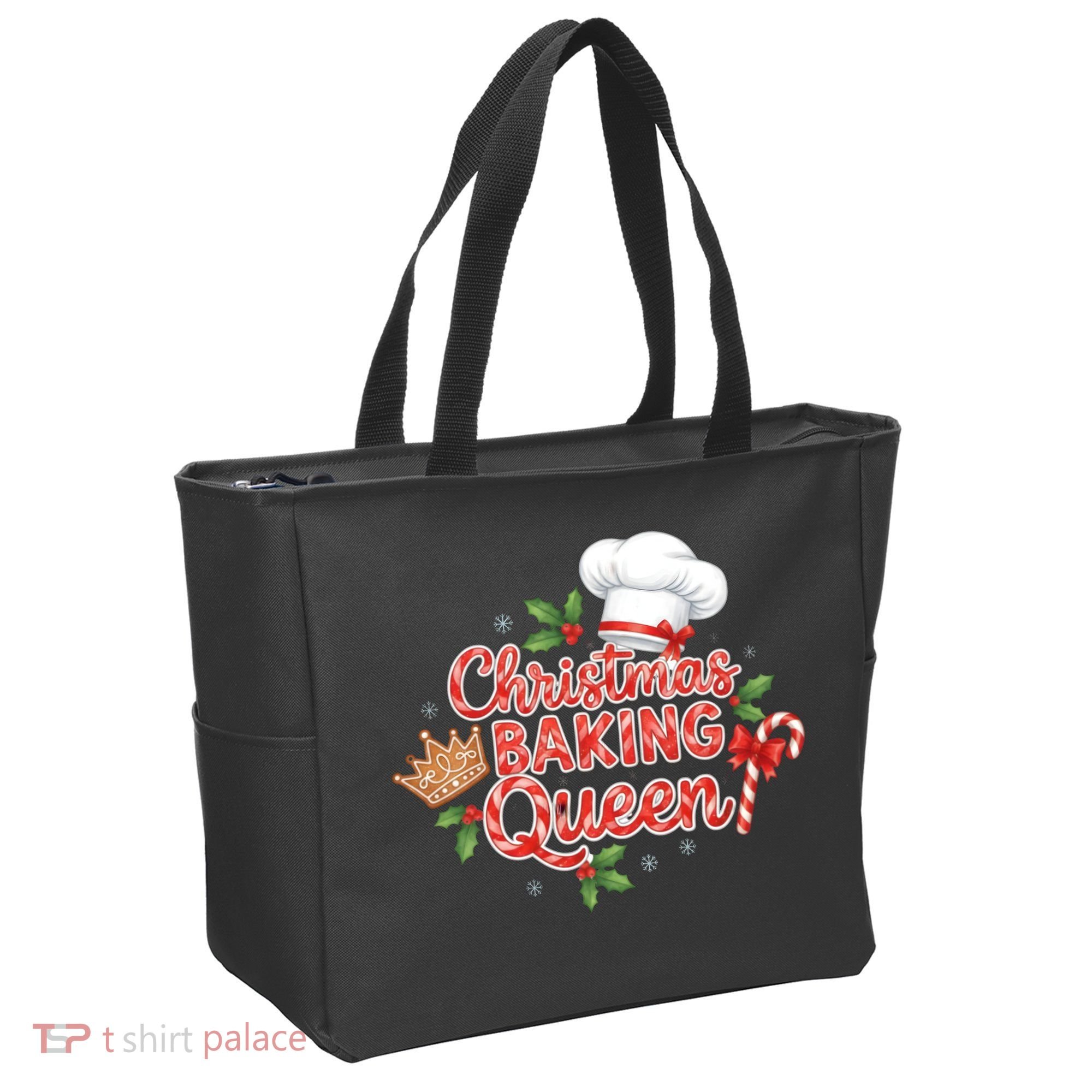 Christmas Baking Queen Tote Bag