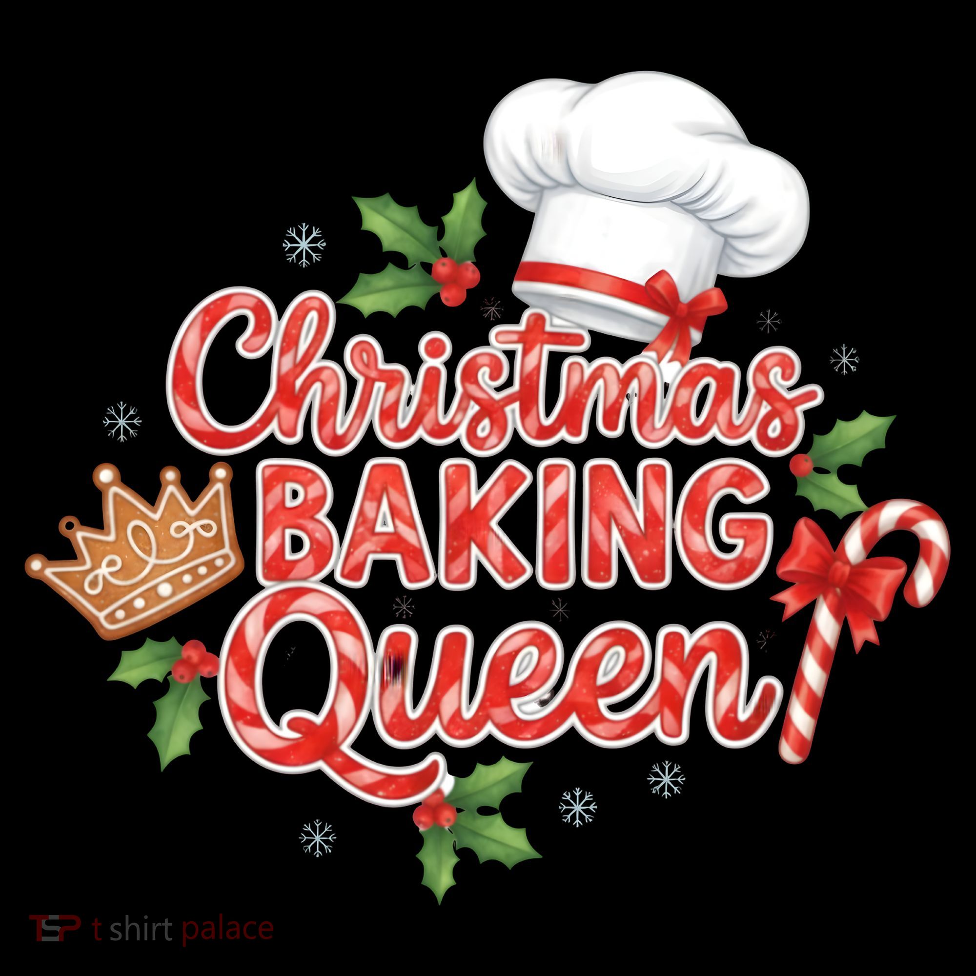 Christmas Baking Queen Tote Bag