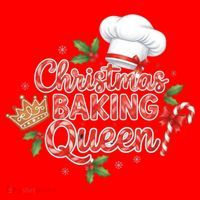 Christmas Baking Queen Santa Hat thumb 1