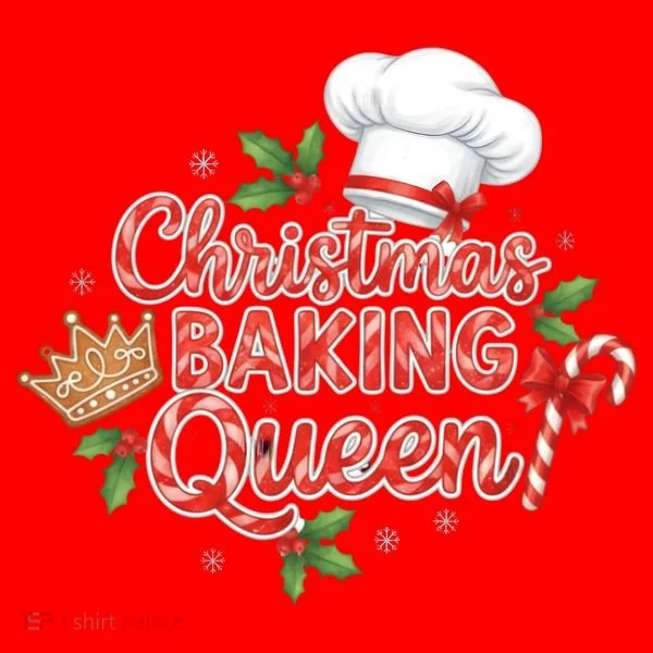 Christmas Baking Queen Santa Hat