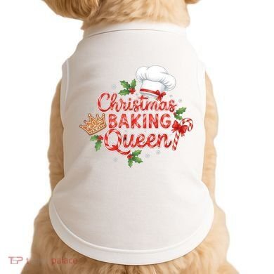 Christmas Baking Queen Doggie Tank
