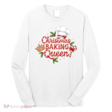 Christmas Baking Queen Long Sleeve Shirt