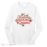 Christmas Baking Queen Long Sleeve Shirt thumb 0
