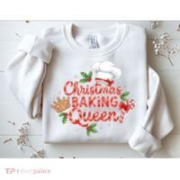 Christmas Baking Queen Sweatshirt thumb 2
