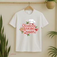 Christmas Baking Queen T-Shirt thumb 2