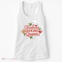 Christmas Baking Queen Women's Tank Top thumb 0