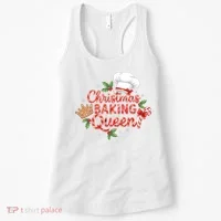 Christmas Baking Queen Women's Tank Top thumb 0