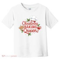 Christmas Baking Queen Toddler T-Shirt thumb 0