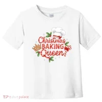 Christmas Baking Queen Toddler T-Shirt thumb 0