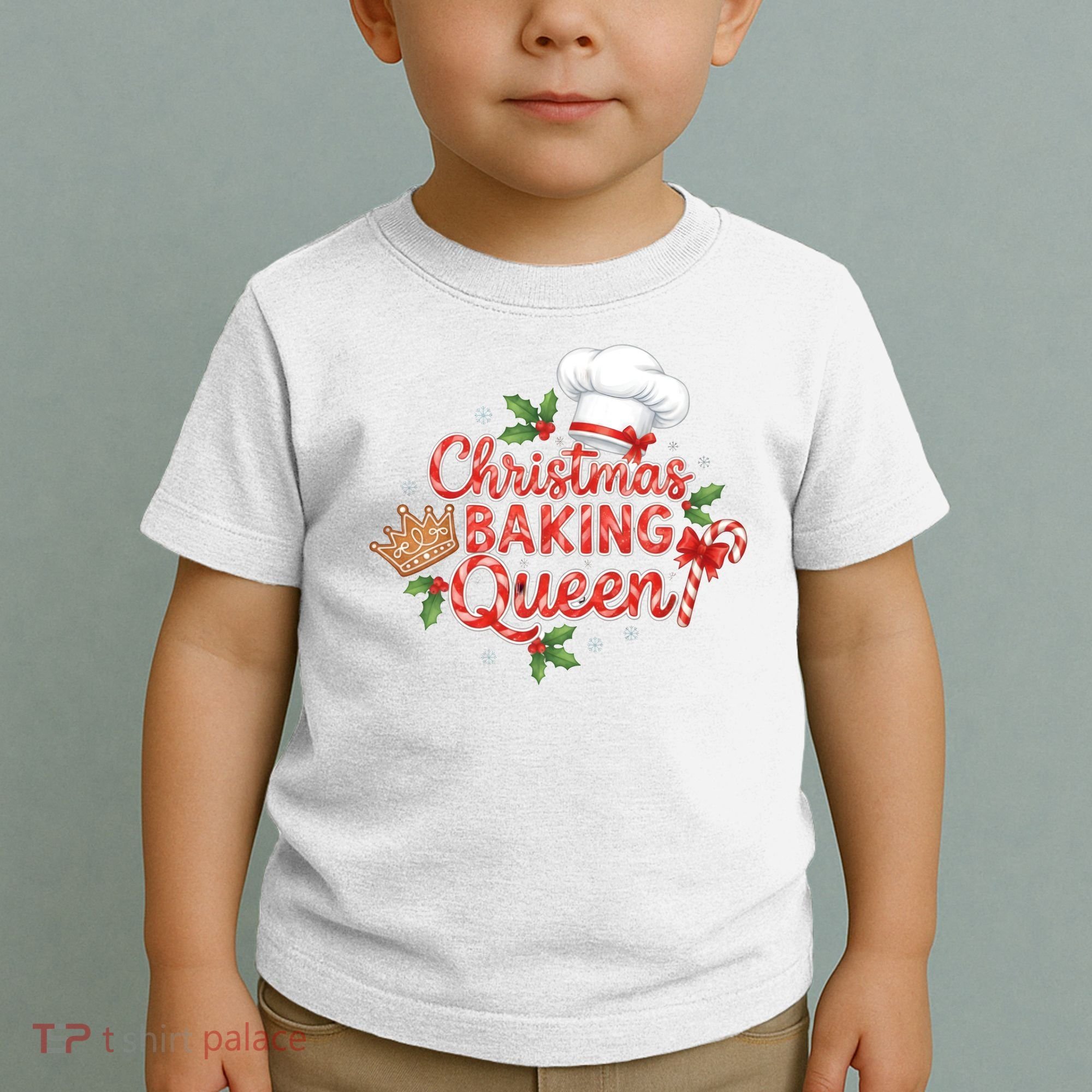 Christmas Baking Queen Toddler T-Shirt