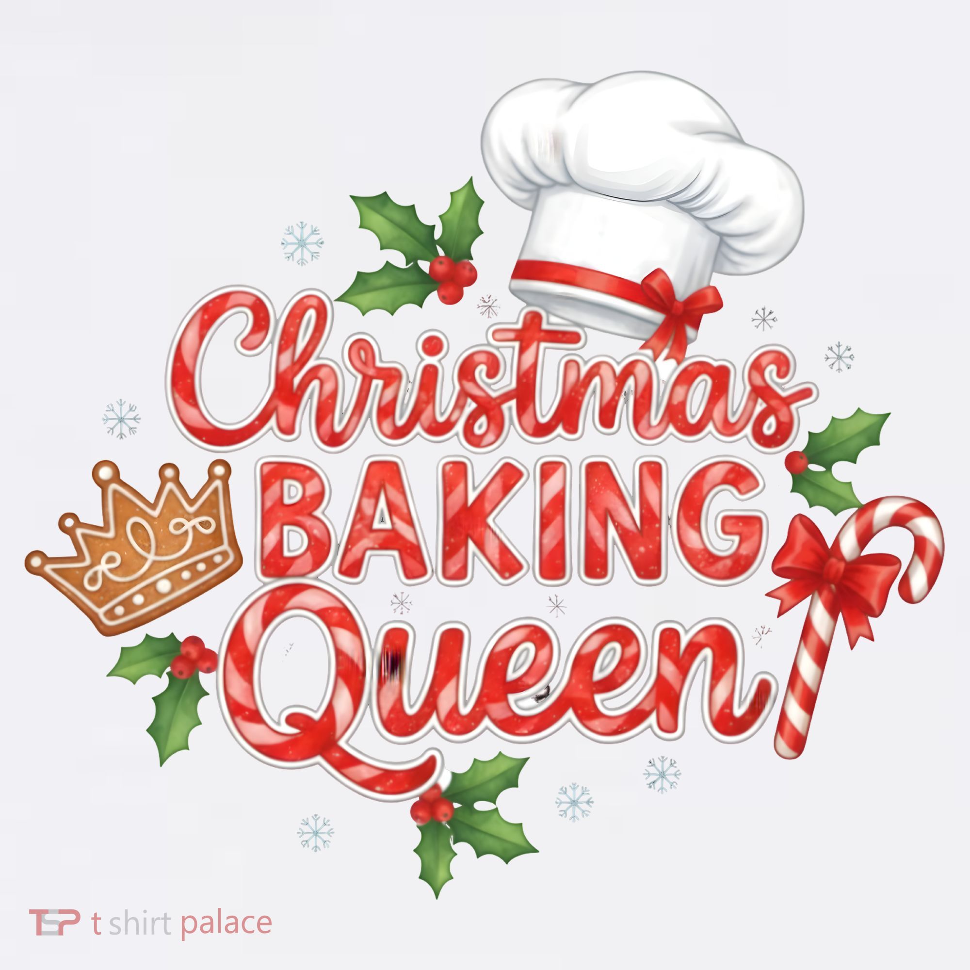 Christmas Baking Queen Toddler T-Shirt