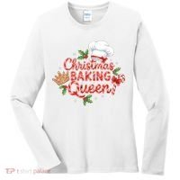 Christmas Baking Queen Women's Long Sleeve Shirt thumb 0