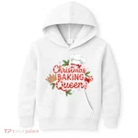 Christmas Baking Queen Kids Hoodie thumb 0