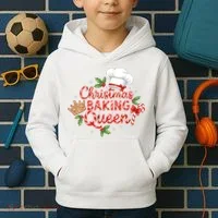 Christmas Baking Queen Kids Hoodie thumb 2