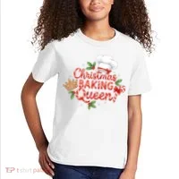 Christmas Baking Queen Kids T-Shirt thumb 2