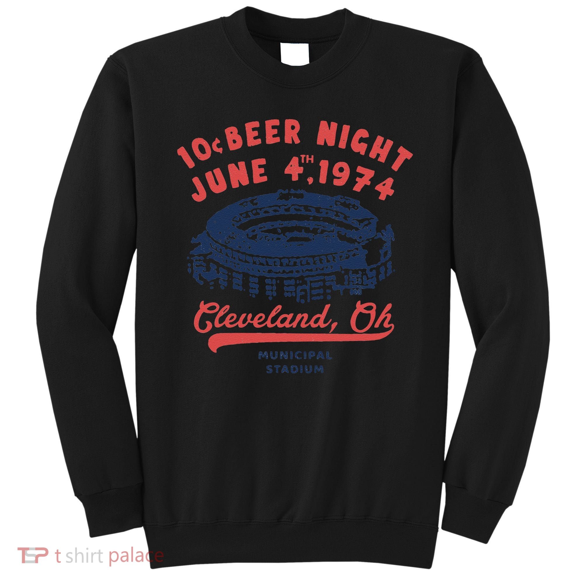Cleveland Baseball Retro 10 Cent Beer Night Sweatshirt
