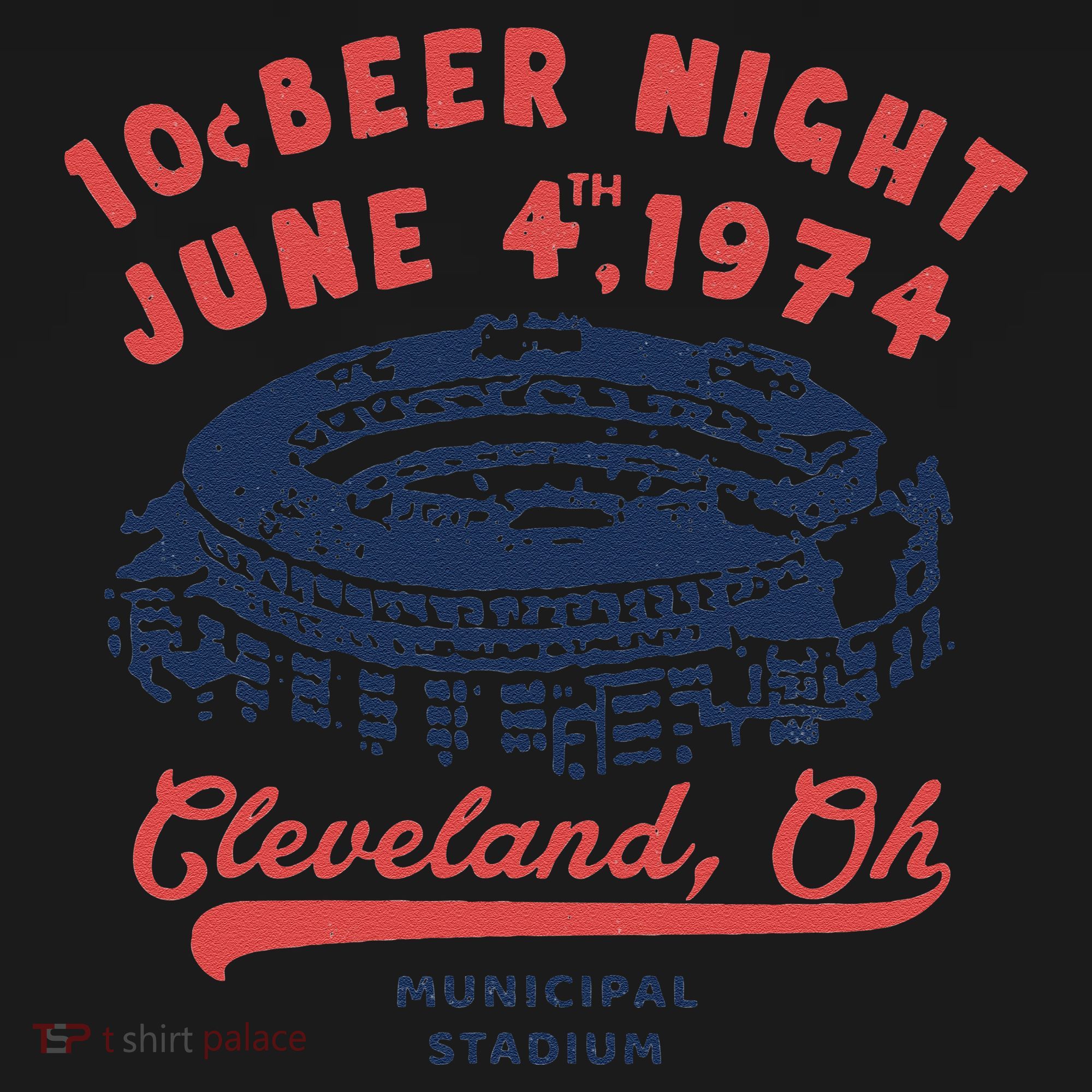 Cleveland Baseball Retro 10 Cent Beer Night Polo