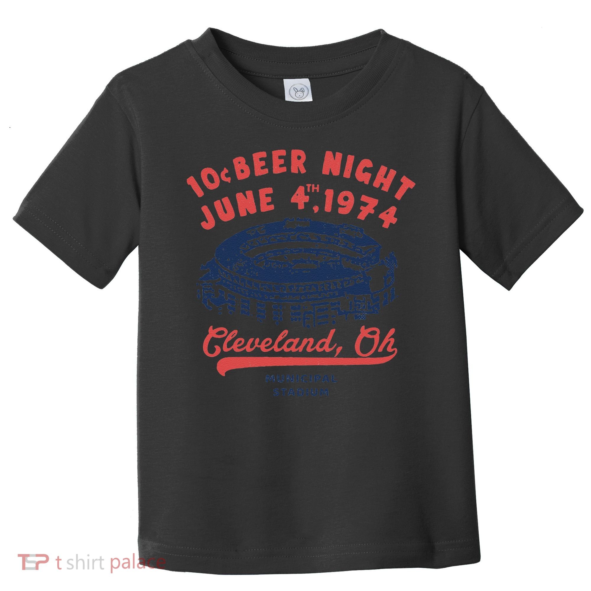 Cleveland Baseball Retro 10 Cent Beer Night Toddler T-Shirt
