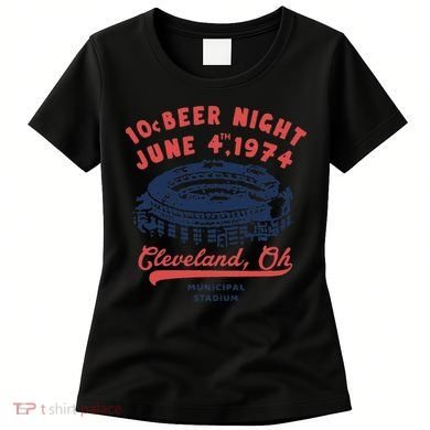 Cleveland Baseball Retro 10 Cent Beer Night Women's T-Shirt