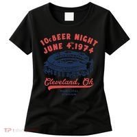 Cleveland Baseball Retro 10 Cent Beer Night Women's T-Shirt thumb 0