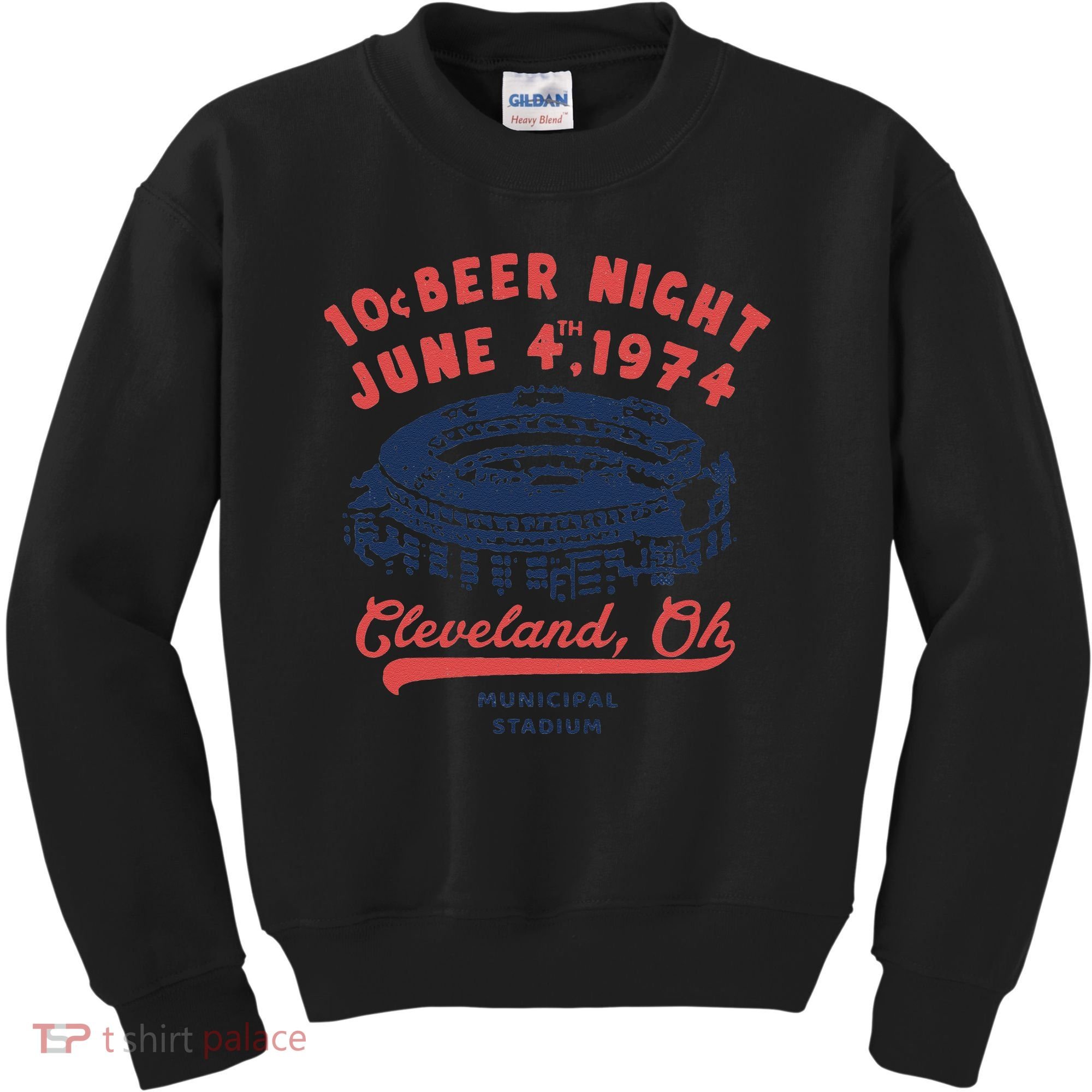 Cleveland Baseball Retro 10 Cent Beer Night Kids Sweatshirt