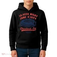 Cleveland Baseball Retro 10 Cent Beer Night Kids Hoodie thumb 4