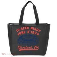 Cleveland Baseball Retro 10 Cent Beer Night Tote Bag thumb 0